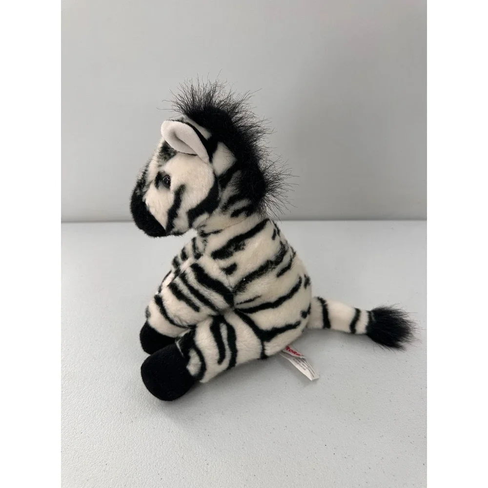 Aurora Zebra Plush Stuffed Animal Safari Lovey 11 Inch Black White Kids Toy 034